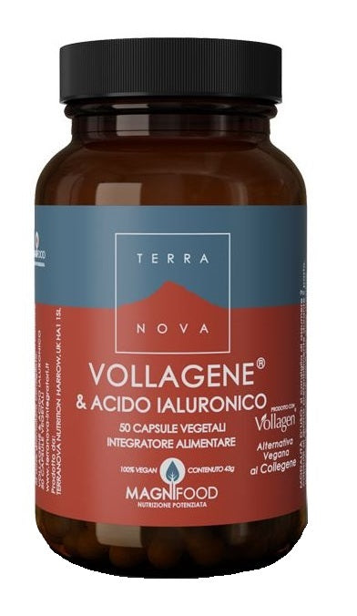 Terranova vollagene & acido ialuronico 50 capsule