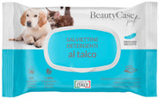 Beautycase pet salviettine detergenti al talco flow pack 40 pezzi