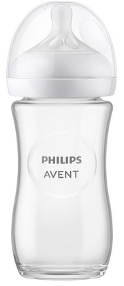 Avent biberon natural 3,0 vetro 240 ml