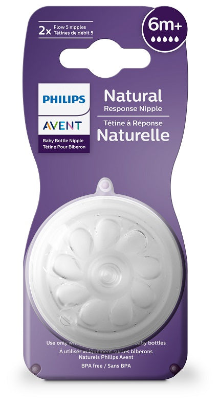 Avent tettarella natural 3,0 6m+ 2 pezzi