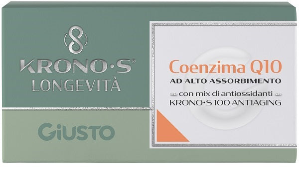 Giusto coenzima q10 kronos ad alto assorbimento 20 compresse