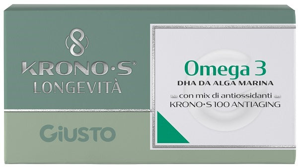 Giusto omega 3 kronos dha da alga marina veg 10 bustine