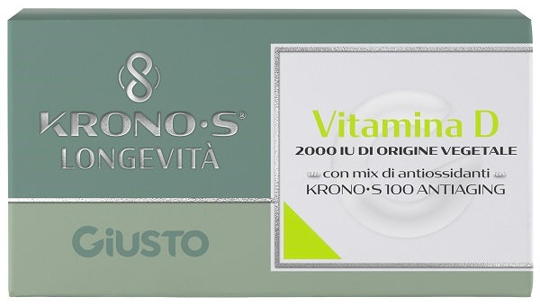 Giusto vitamina d kronos origine vegetale 30 compresse