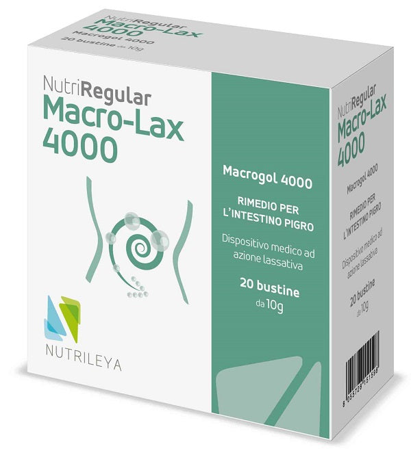 Nutriregular macro lax 4000 20 bustine da 10 g