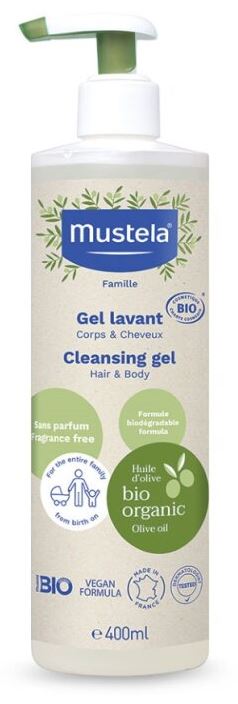 Mustela gel detergente bio 400 ml