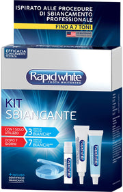 Rapid white kit bite dentale sbiancante