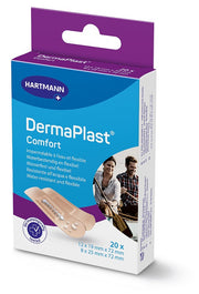 Dermaplast comfort cerotto 2 formati 20 pezzi