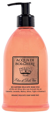 Bio-sapone delicato mani viso elisir di dolce vita 500 ml