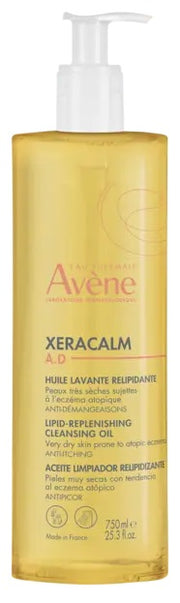 Eau thermale avene xeracalm ad olio detergente 750 ml