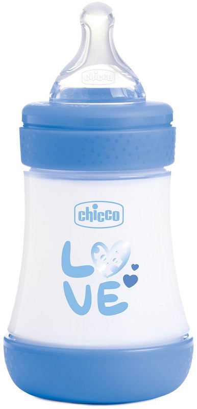 Chicco biberon p5 150ml slow silicone boy