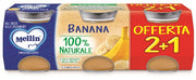 Mellin omogeneizzato banana 3 pezzi da 100 g