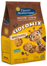 Piaceri mediterranei ciocomix mini cookies 200 g