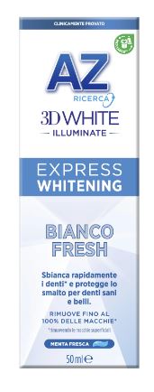 Az 3d white dentifricio illuminante bianco splendente 50 ml
