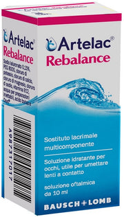 Gocce oculari multidose artelac rebalance senza conservanti 10 ml