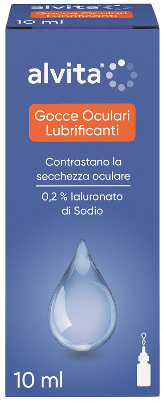 Gocce oculari lubrificanti alvita 10 ml