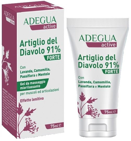 Adegua active artiglio del diavolo 91% forte 75 ml