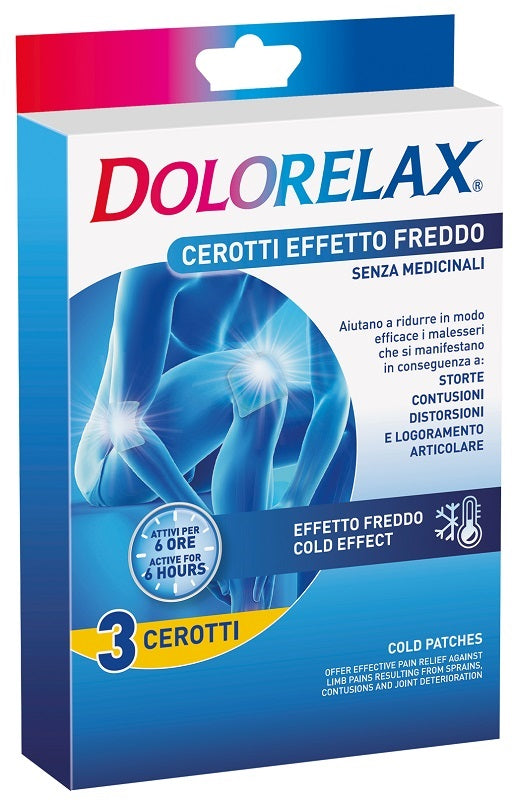 Dolorelax cerotto effetto freddo