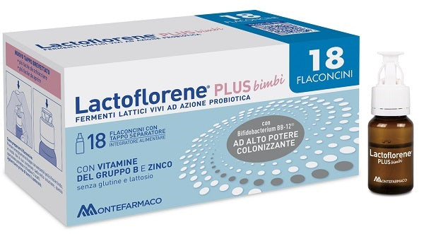 Lactoflorene bimbi plus 18 flaconi