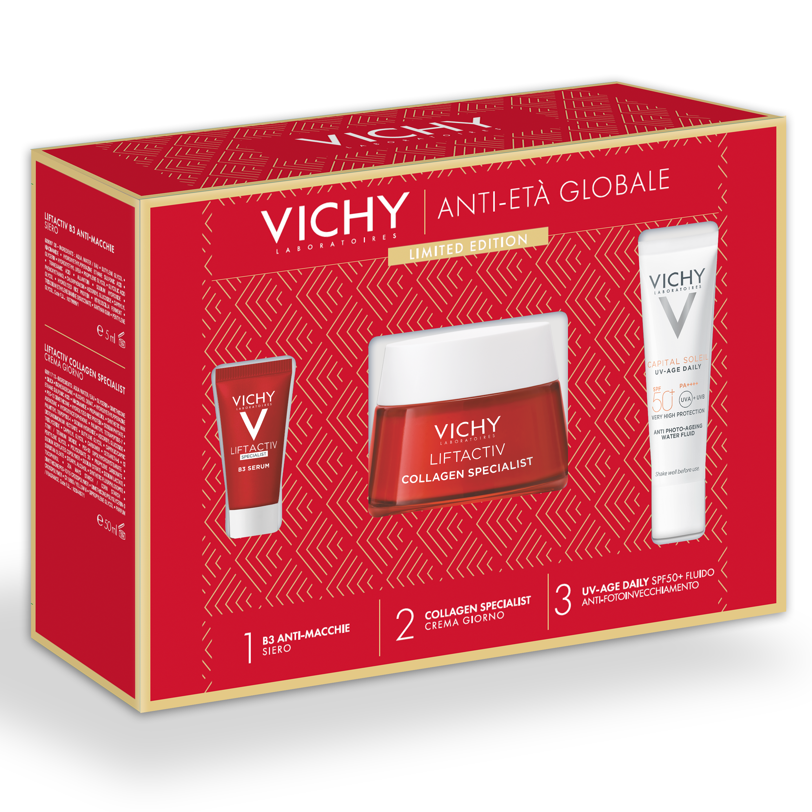 Cofanetto Liftactive Vichy Collagen Specialist Crema Giorno 50 ml + Crema Notte 50ml