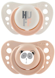 Chicco succhietti air rosa silicone 2-6 mesi 2 pezzi