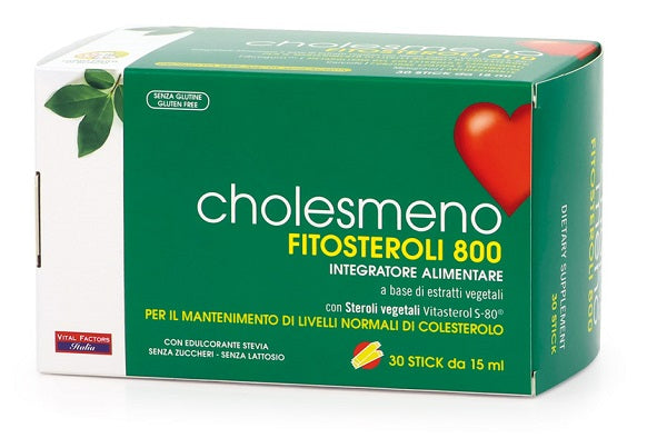 Choles meno fitosteroli 800 30 stick da 15 ml