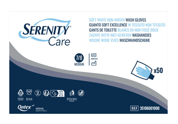 Serenity care guanto soft excellence in tessuto non tessuto 50 pezzi