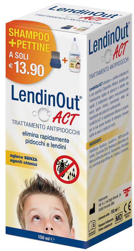 Lendinout act antipidocchi 150 ml