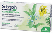Sobrepin natura caramella gola 20 pastiglie