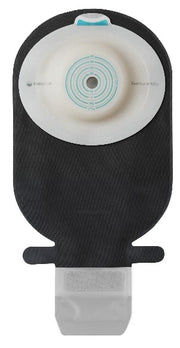 Sacca ileostomia sensura mio convex light rivestimento nero apertura ispezionabile maxi foro ritagliabile 15-33 10 pezzi