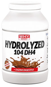 Whysport hydrolyzed 104 dh4 cioccolato 900 g