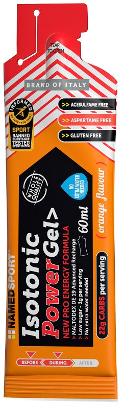 Isotonic power gel orange 60 ml