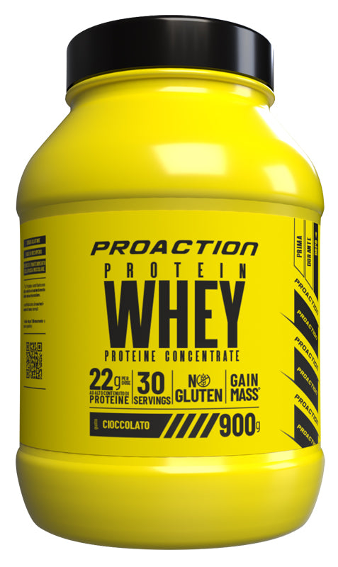 Proaction fit whey protein cioccolato 900 g