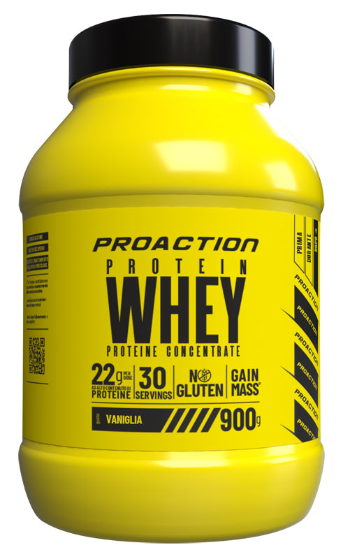Proaction fit whey protein vaniglia 900 g