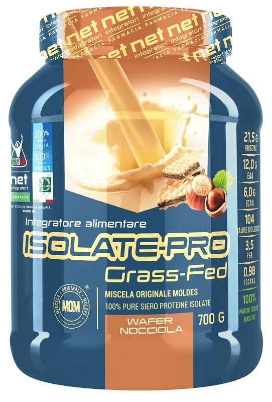 Net integratori farmacia isolate pro grass fed wafer 700 g