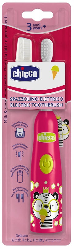 Chicco spazzolino elettrico panda rosa