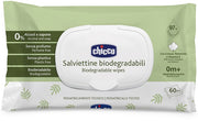 Chicco salviette bio 60 pezzi plaque