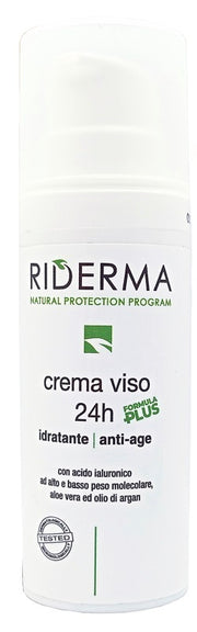Riderma crema viso 24h formula plus 50 ml