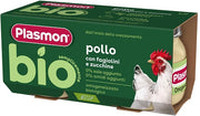 Plasmon bio omogeneizzato pollo con fagiolini e zucchine 2 pezzi