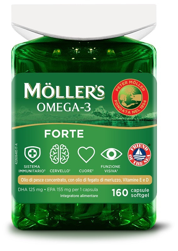 Moller's omega 3 forte 160 capsule