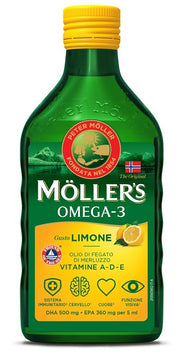 Moller's omega 3 olio limone 250 ml