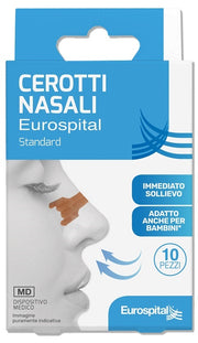 Cerotti nasali standard 5,6x1,8cm 10 pezzi