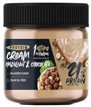 Crema proteica 21% protein nocciole cacao 180 g