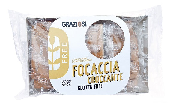 Focaccia croccante olio 220 g