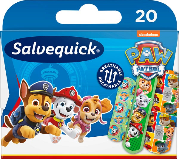 Cerotto salvelox paw patrol 20 pezzi