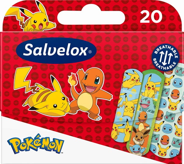 Cerotto salvelox pokemon 20 pezzi