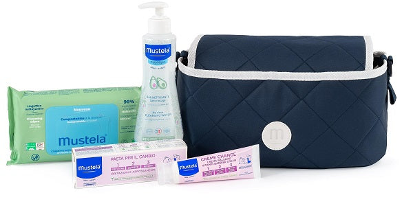 Mustela organizer passeggino salviette+fluido+pasta