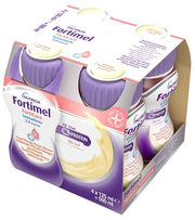 Fortimel forticare sensation 2,4 kcal/ml pesca/mango rinfrescante 4 pezzi da 125 ml