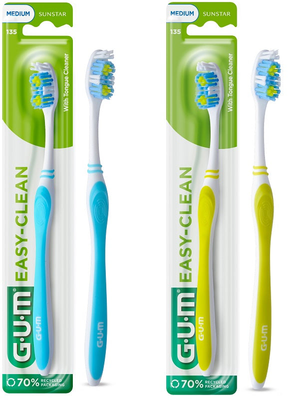 Gum easy clean toothbrush