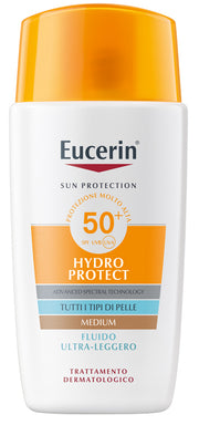 Eucerin fluido ultra leggero tinted spf50+ 50 ml
