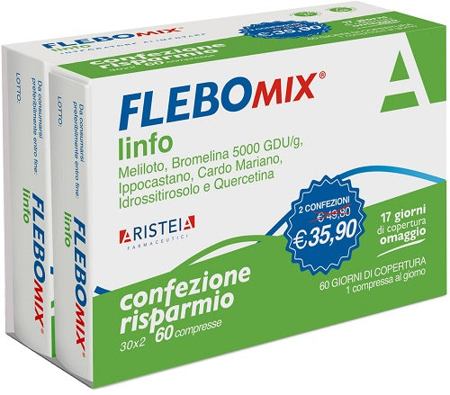 Flebomix linfo bipack 30 + 30 compresse